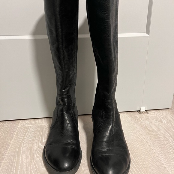 Leather Riding Boots - Picture 2 of 5